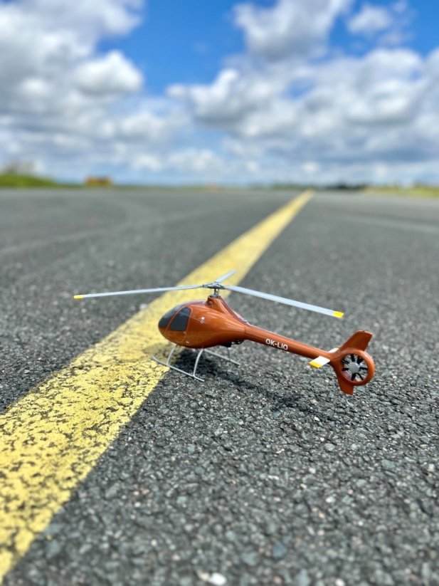 Model vrtulníku Guimbal Cabri G2