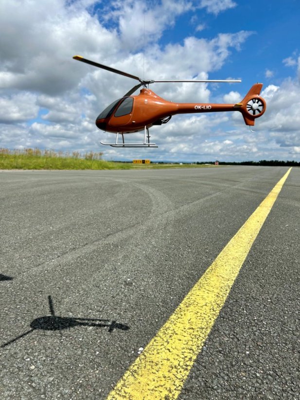 Model vrtulníku Guimbal Cabri G2